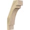 Ekena Millwork 6"W x 12"D x 24"H Merced Rough Sawn Knee Brace, Douglas Fir BRC06X12X24MRC00RDF - alternate 1